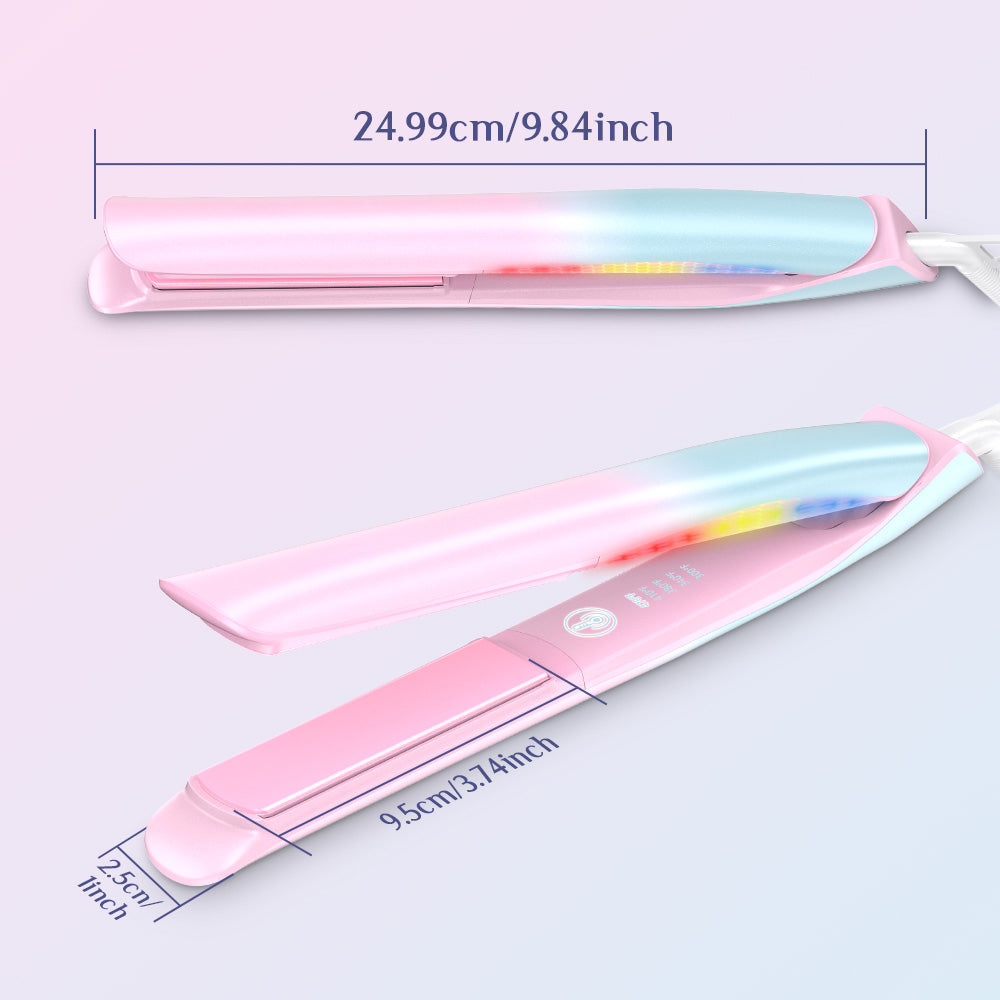 2 In 1 Hair Straightener Curler