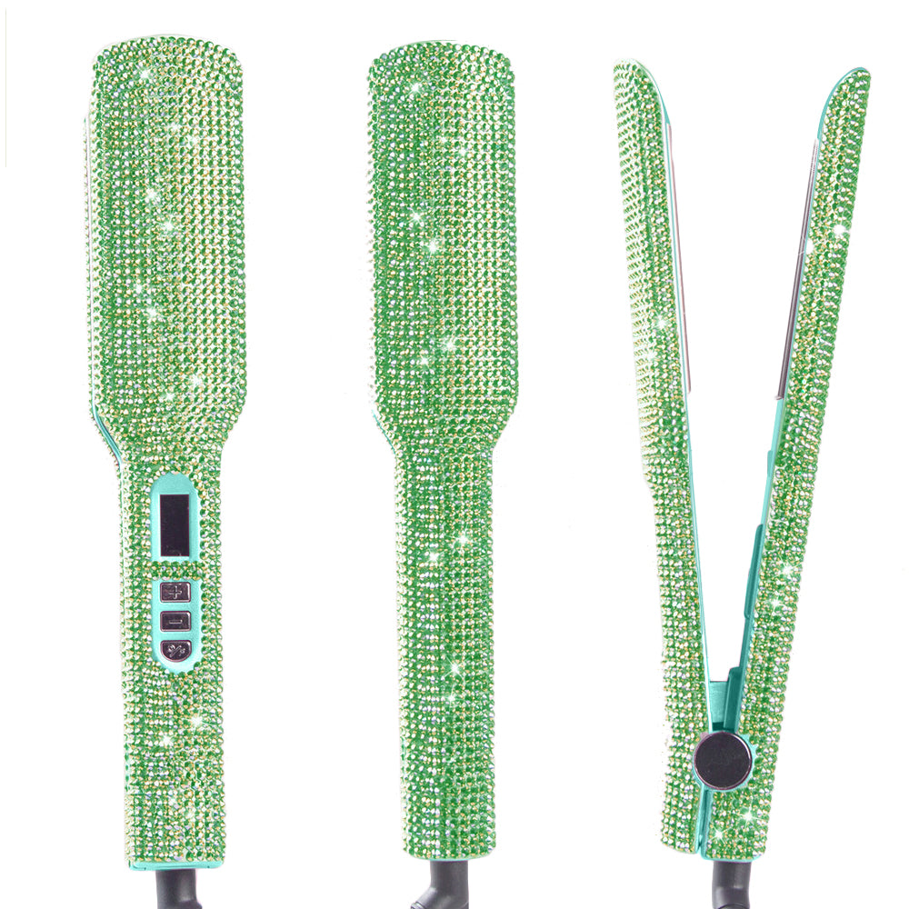 Rhinestones Hair Straightener Flat Irons Tools