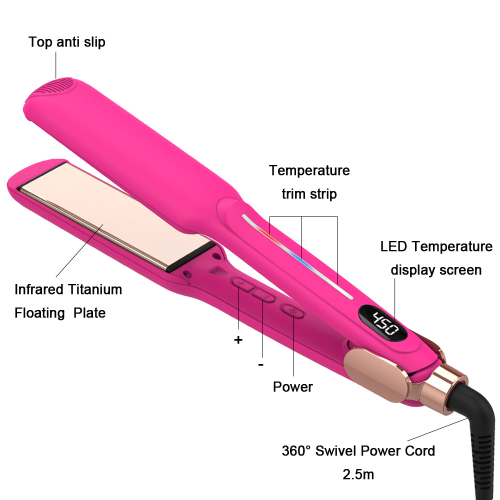 Infrared Titanium Hair Straightener