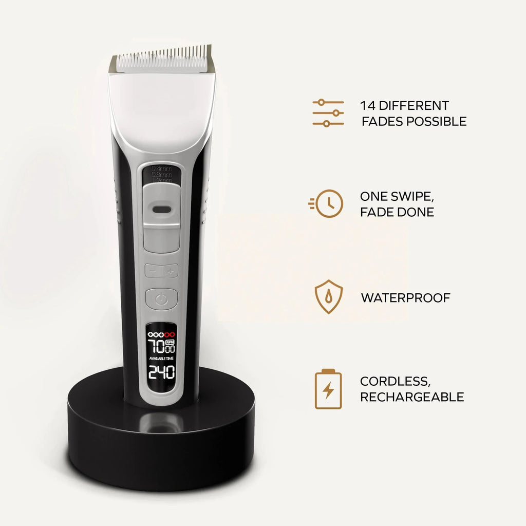 Hair Clipper Unique Shaped Moving Blade