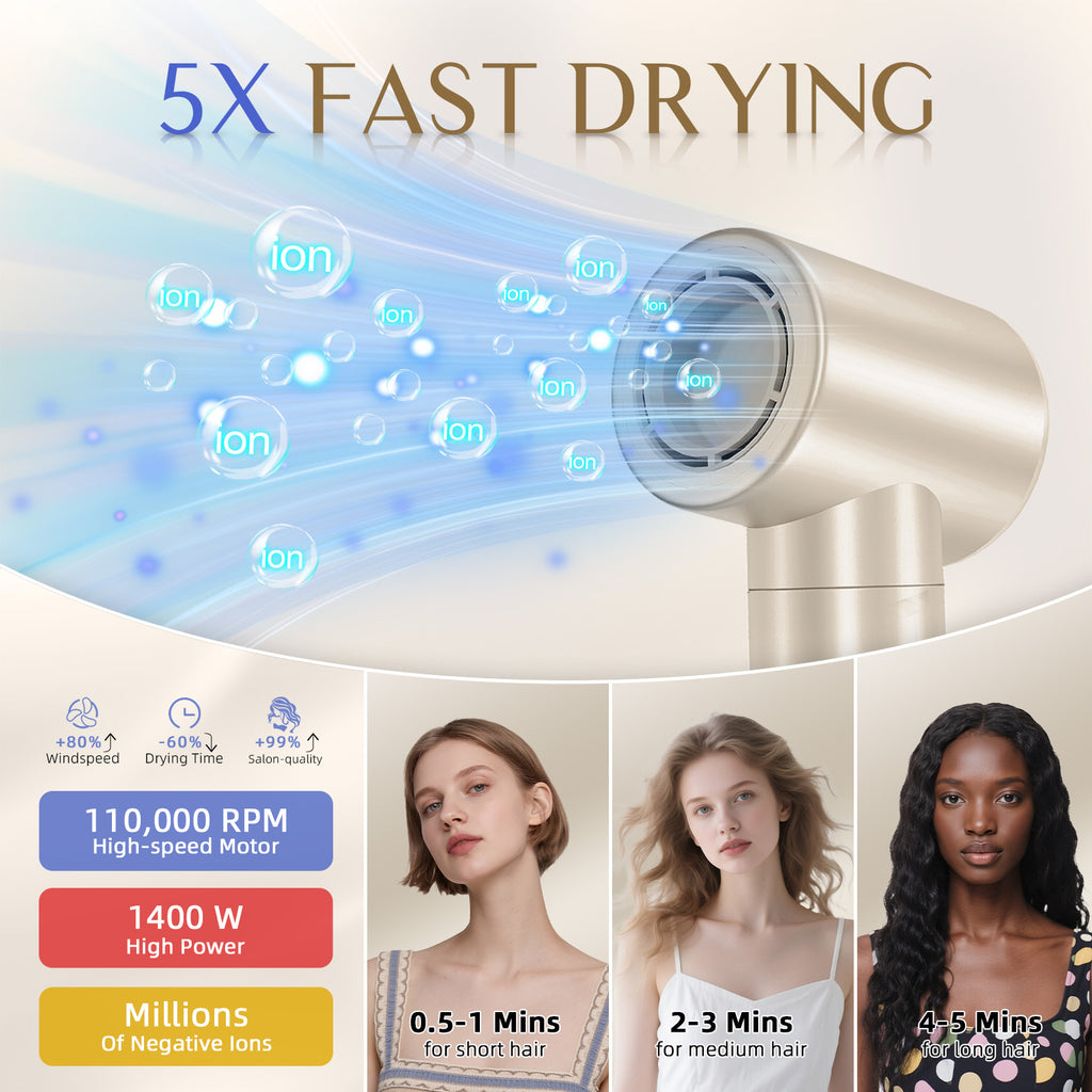 8 In 1 Hair Dryer Brush