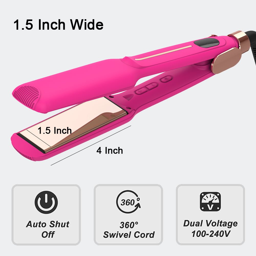 Infrared Titanium Hair Straightener