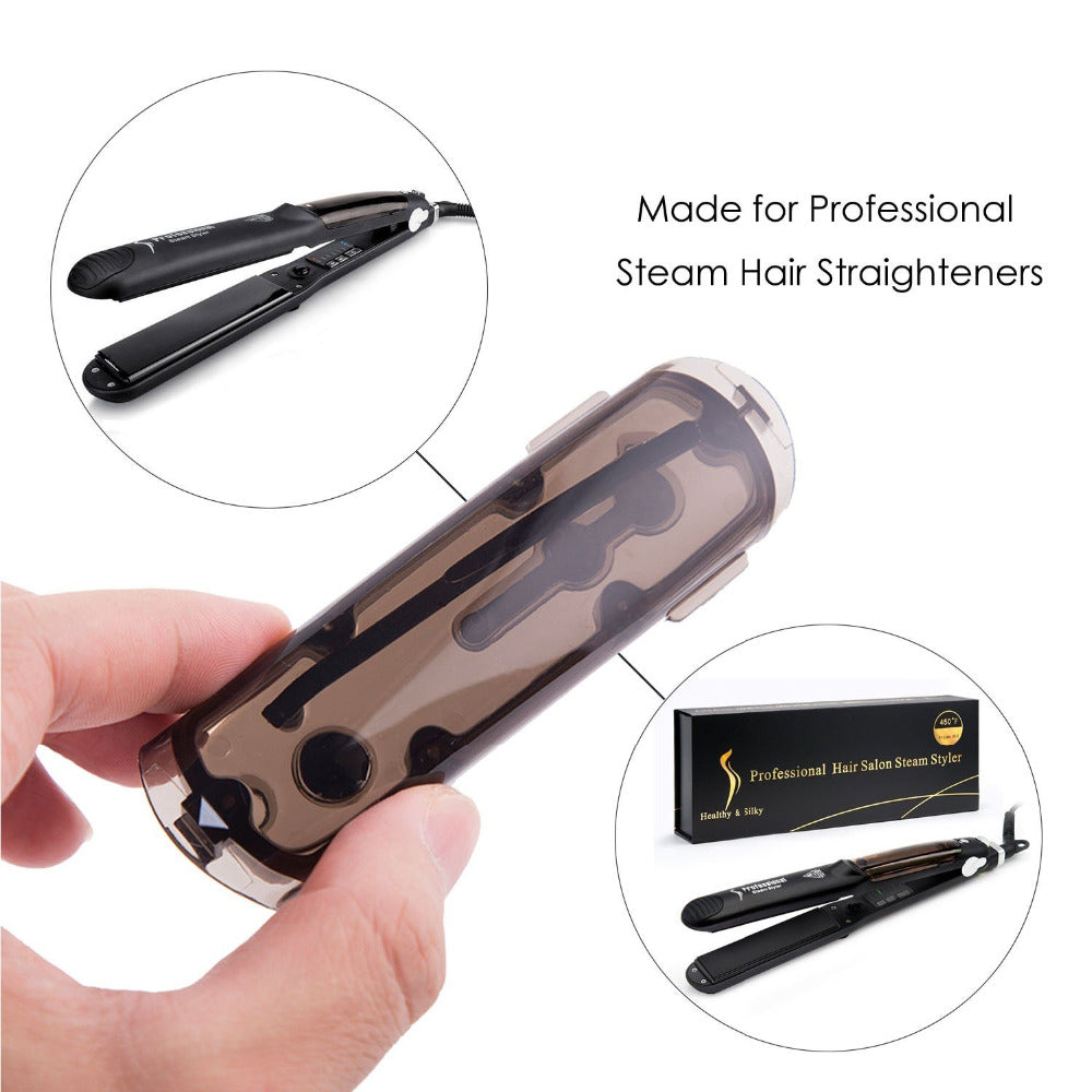 Steam Flat Iron Hair Straightener,salon pro professional steam hair straightener