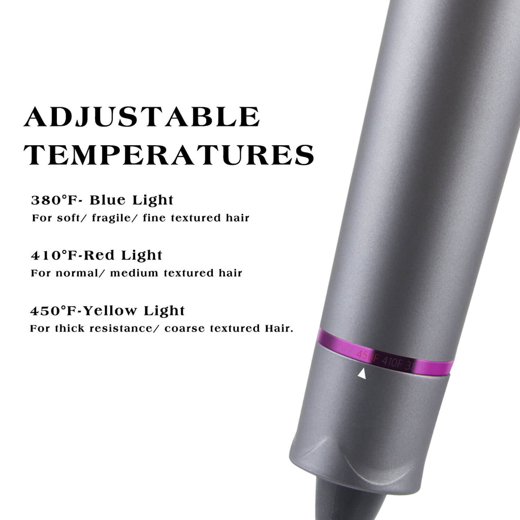 3 In 1 Ceramic Barrels PTC Heating Curling Iron Wands