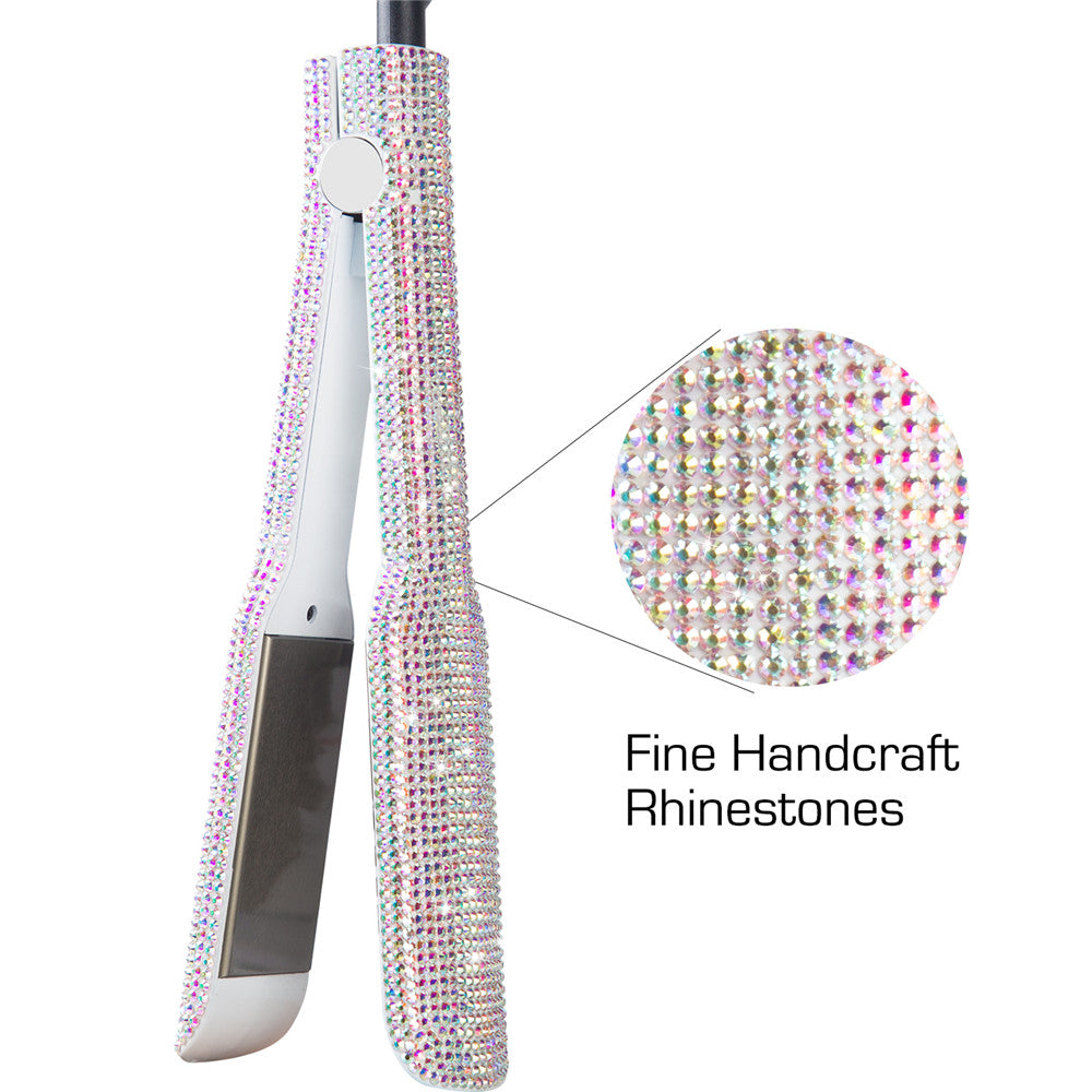 Crystal Hair Straightener Flat Irons Tools