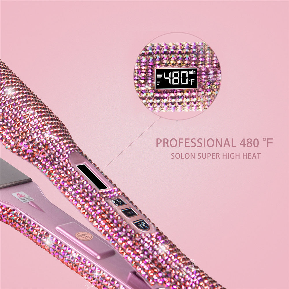 Crystal Flat Iron 2 inches Plates