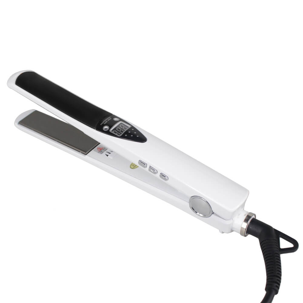 100% CERAMIC HAIR STRAIGHTENER BLACK FLAT IRONS